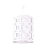 “Omega” plaster lantern. Small series artist’s work.