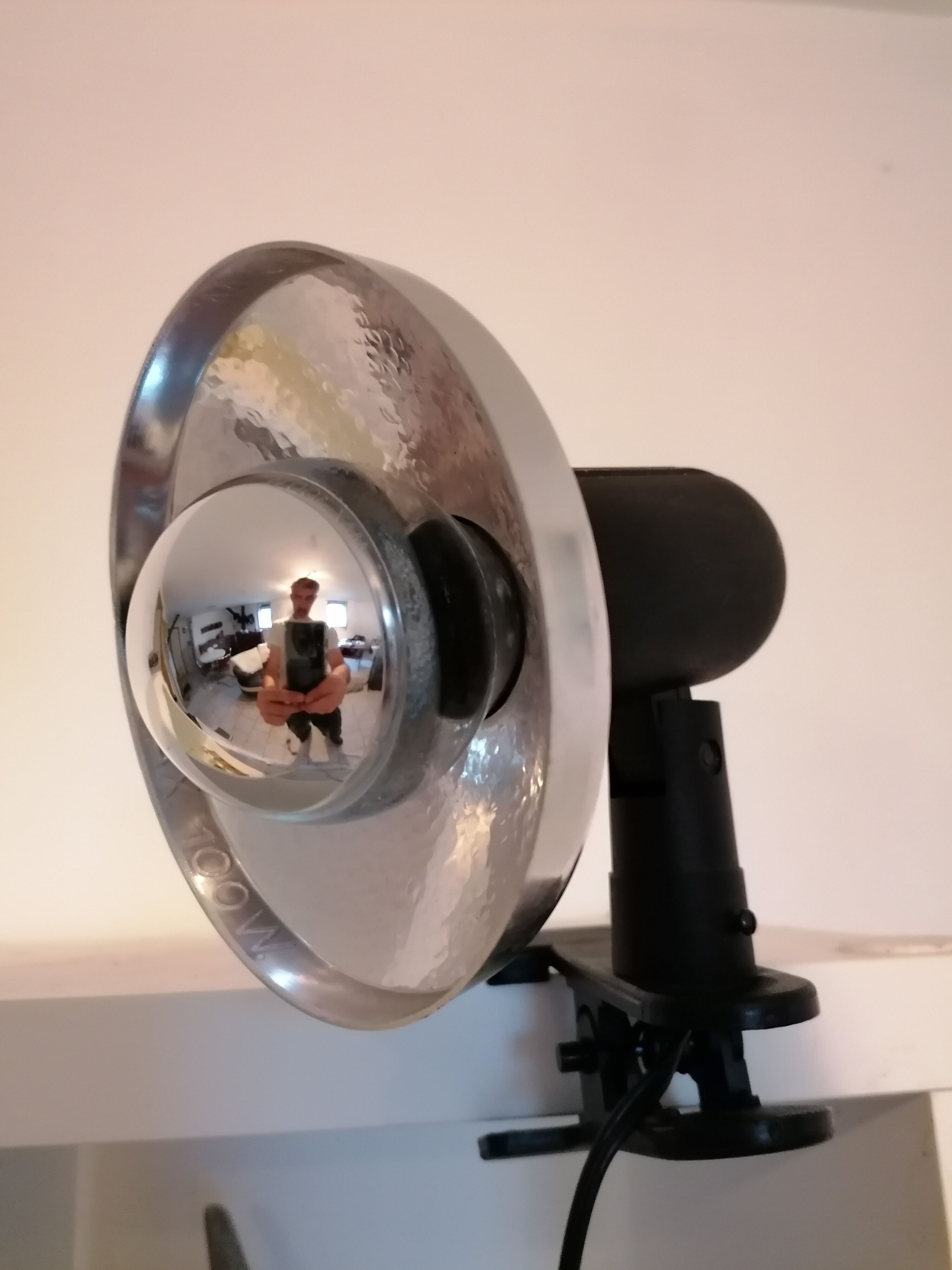 Vintage clip spot lamp