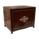 Old liquor cellar box with empty servant removable tray XlXeme H-27cm-L-32.5 cm-Pr-24cm-
