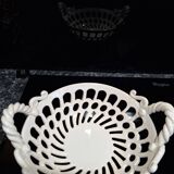 Basket St Maurice Malicorne pottery