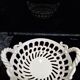 Basket St Maurice Malicorne pottery