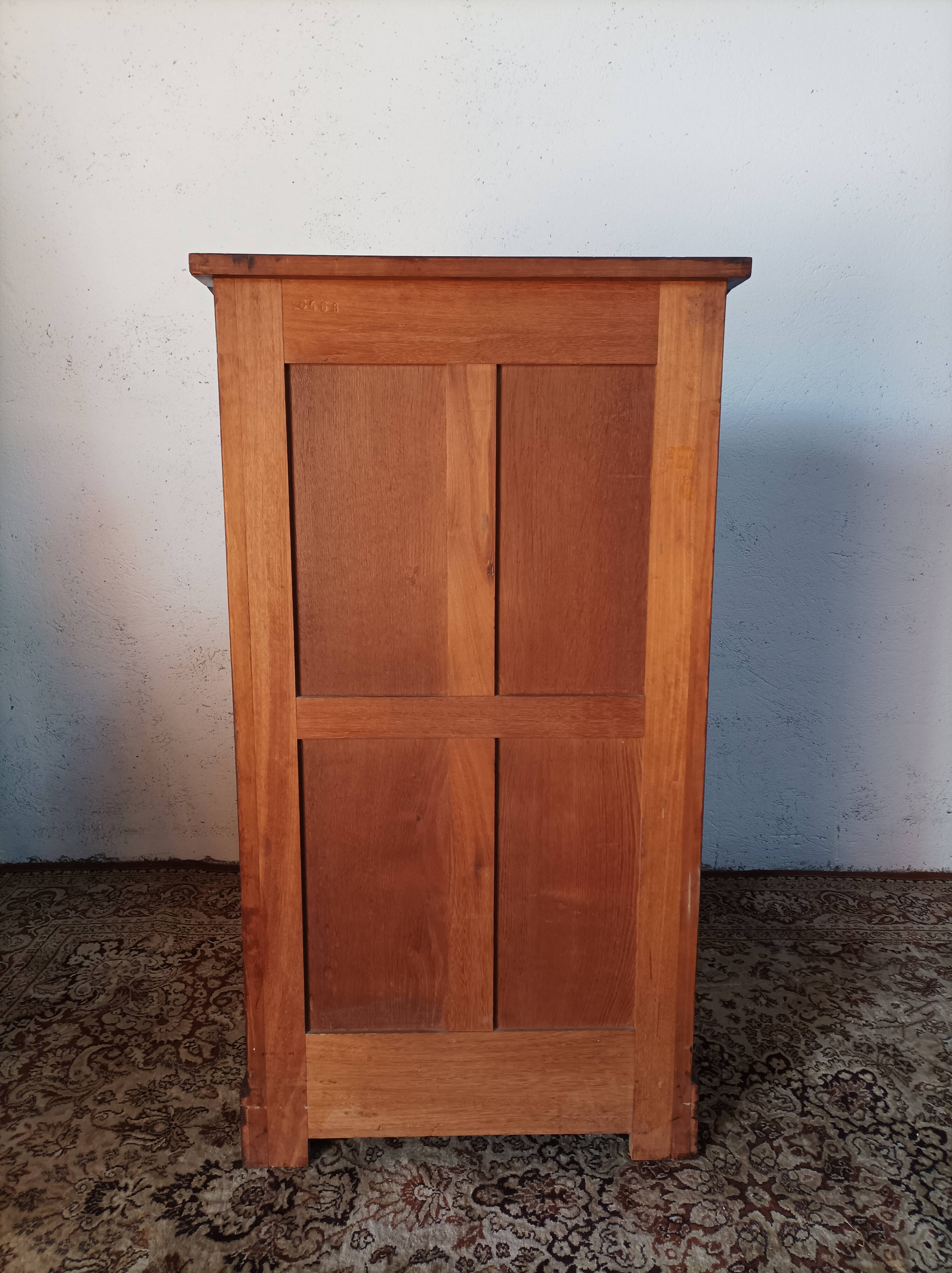 Mahogany entrance cabinet