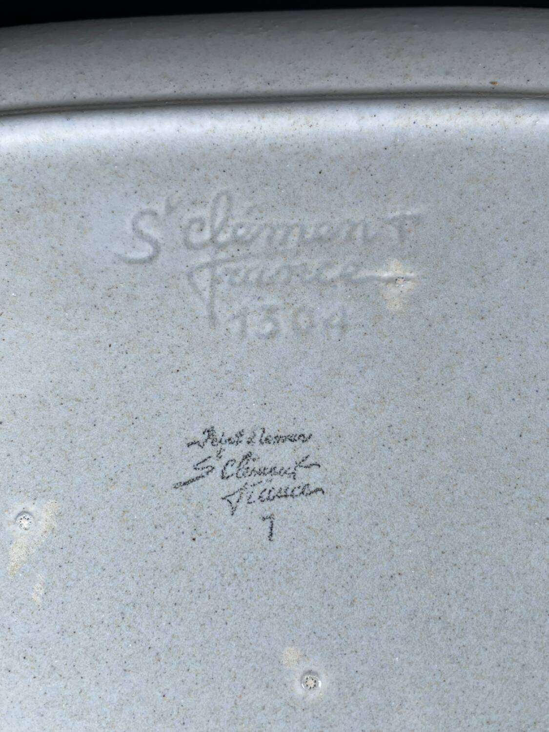 St Clement fish dish