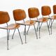 Mid century italian dining chairs 1960s
