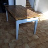 Table de ferme XIX siècle