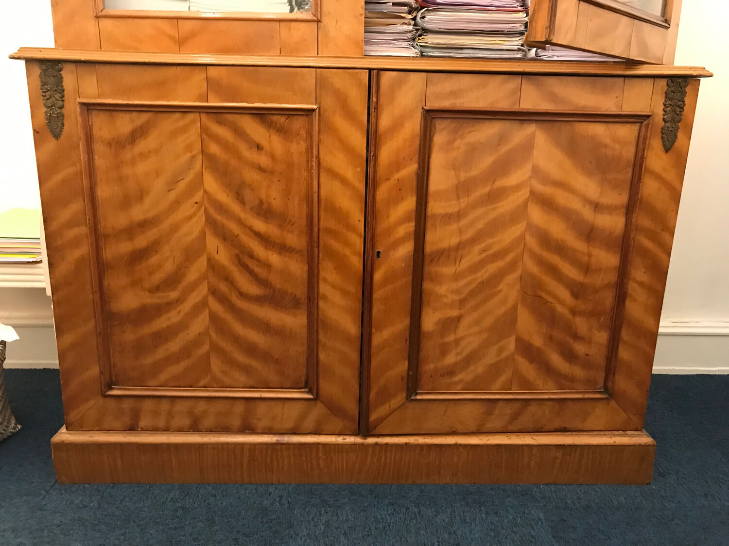 Glass dresser/double sideboard