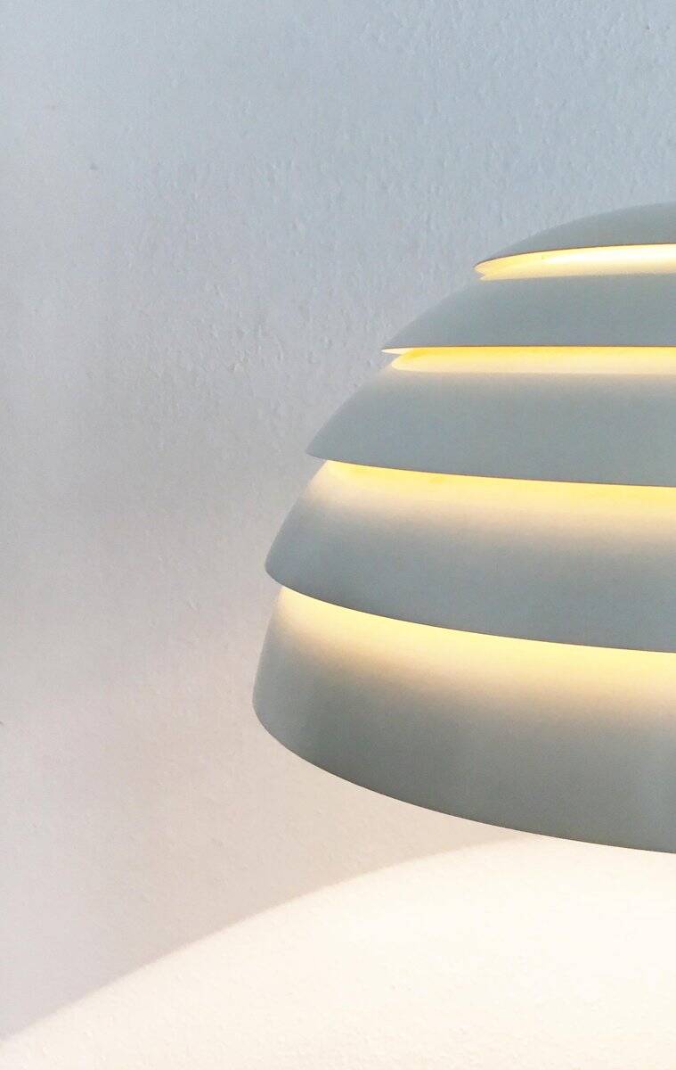 Aluminium Ceiling Lamp by Hans-Agne Jakobsson for Hans-Agne Jakobsson AB Markaryd, 1960s