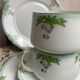 Set of 2 antique porcelain chocolate services.