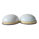 Pair of Midcentury Wall or Ceiling Lamps, Flush Mount, 1950s