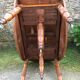 Old oval table Louis Philippe with 6 feet