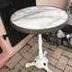 Old bistro table