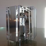 Chrome metal table lamp 70s