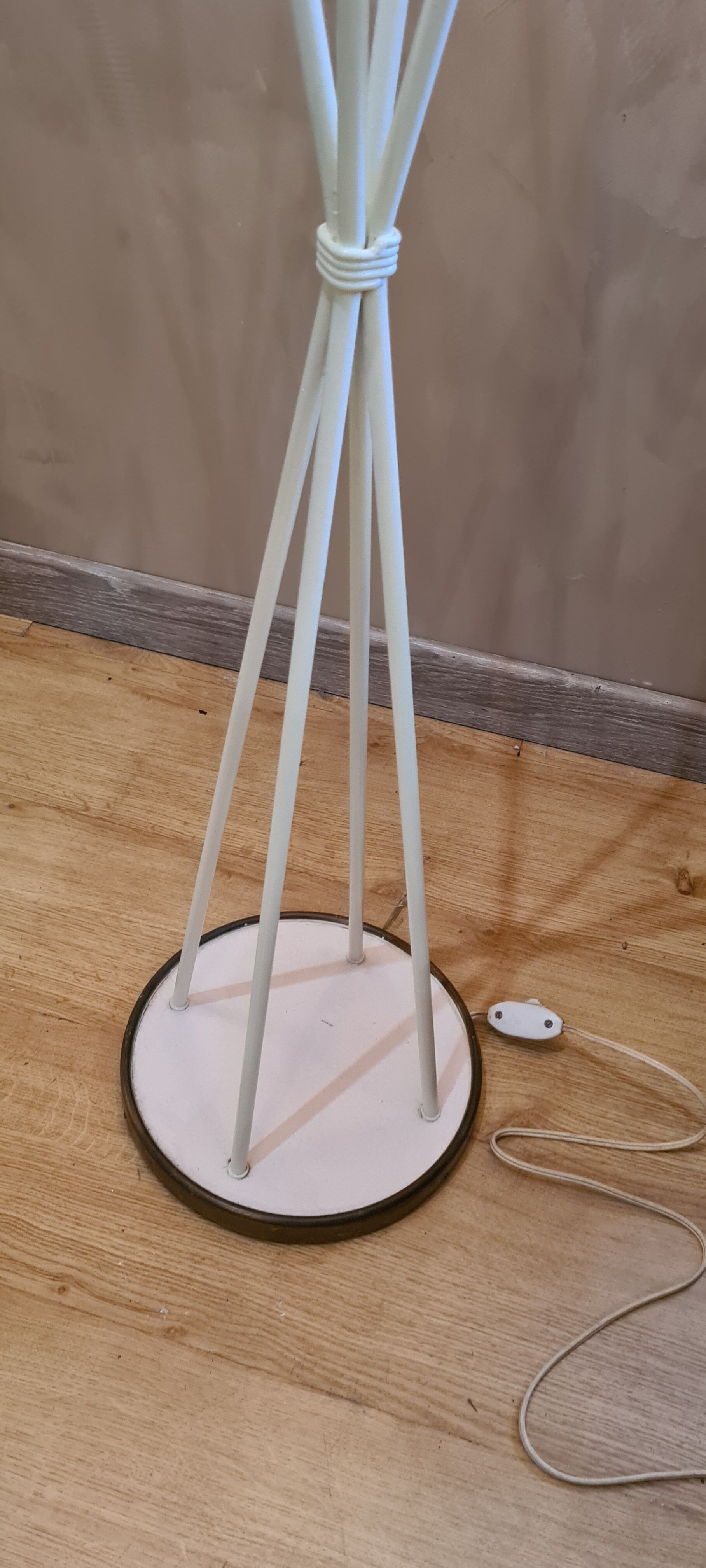 Floor lamp by René Mathieu for Lunel, France, 1950s