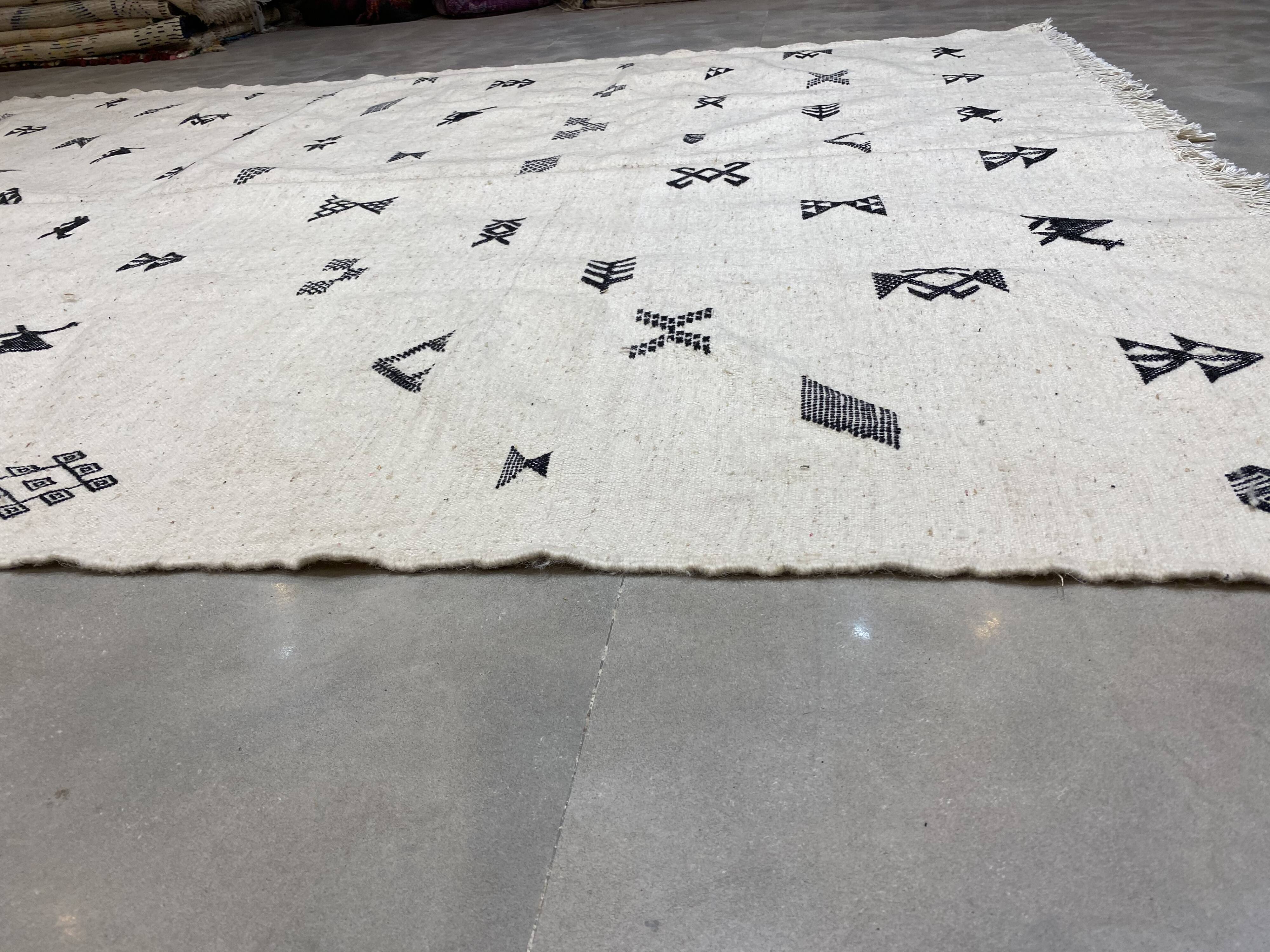 Kilim laine berbere 195x290cm