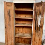 Armoire parisienne en sapin fin XIXème
