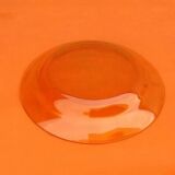 1980s Suite of 5 hollow plates Amber glass Pasari Indonesia PR-901