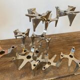 3 Vogelflug Hammonia modular candlesticks, 1970