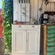 Buffet parisien blanc patine d'origine