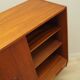 Buffet haut en teck, design danois, années 1960, fabrication : Westergaards Møbelfabrik