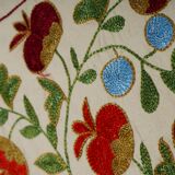 Vintage Turkish rug hand-knotted 50x95cm