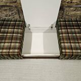 Vintage 1970s modular daybed sofa