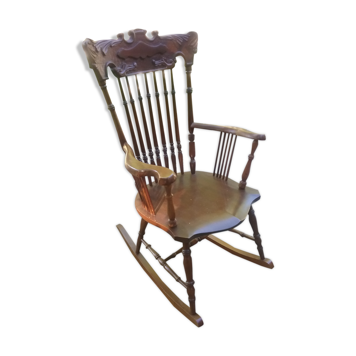 Rocking vintage chair