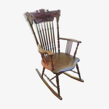 Rocking vintage chair