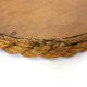 Mirror round rope frame, 42 cm.