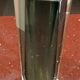 Vase Vintage En Verre Murano Sommerso Goutte Gris Fumé Transparent Années 6