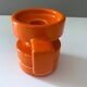 Mid Century Candlestick, Steuler Ceramic 74-10 orange