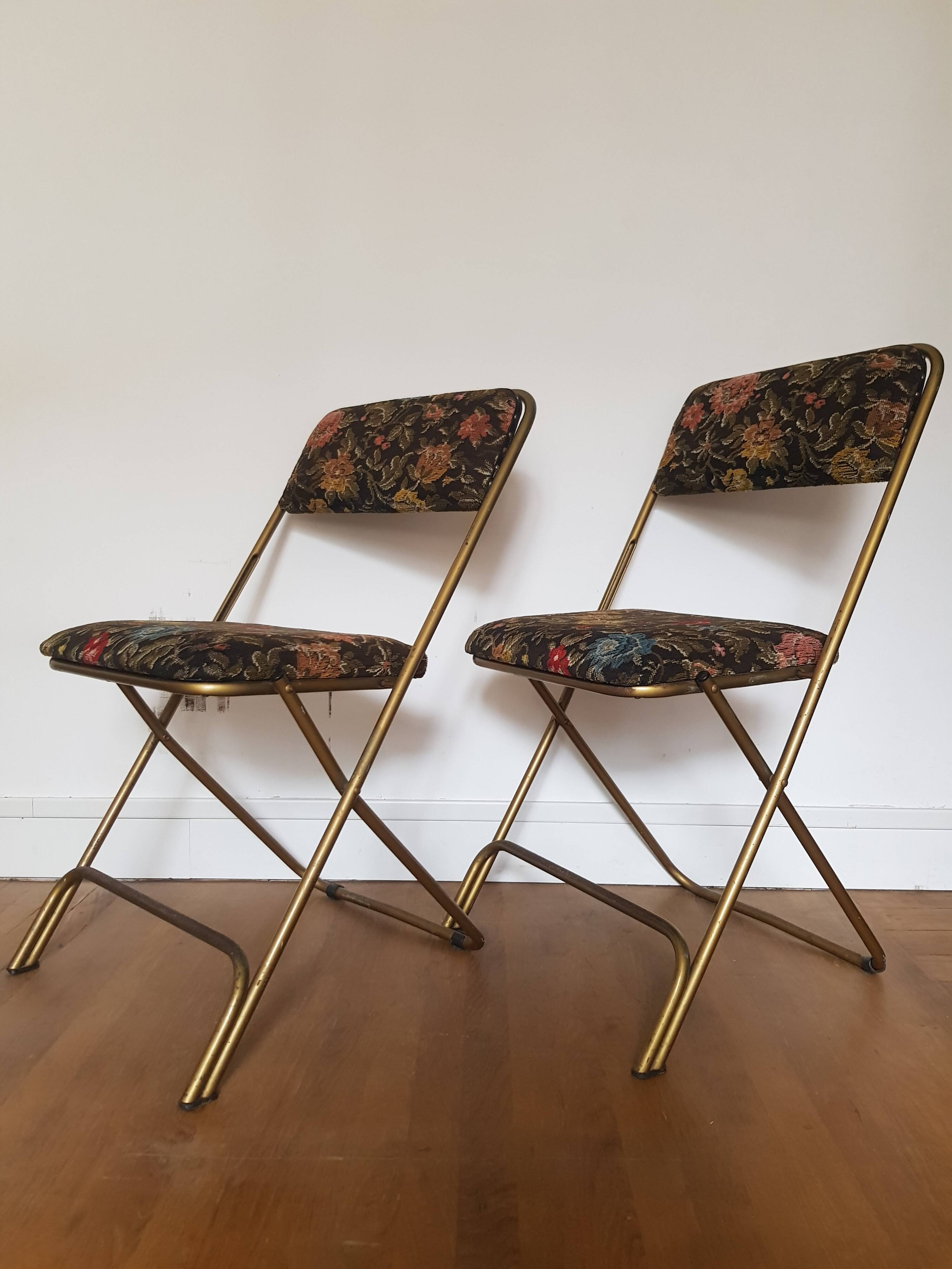 Set of 2 Lafuma folding chairs