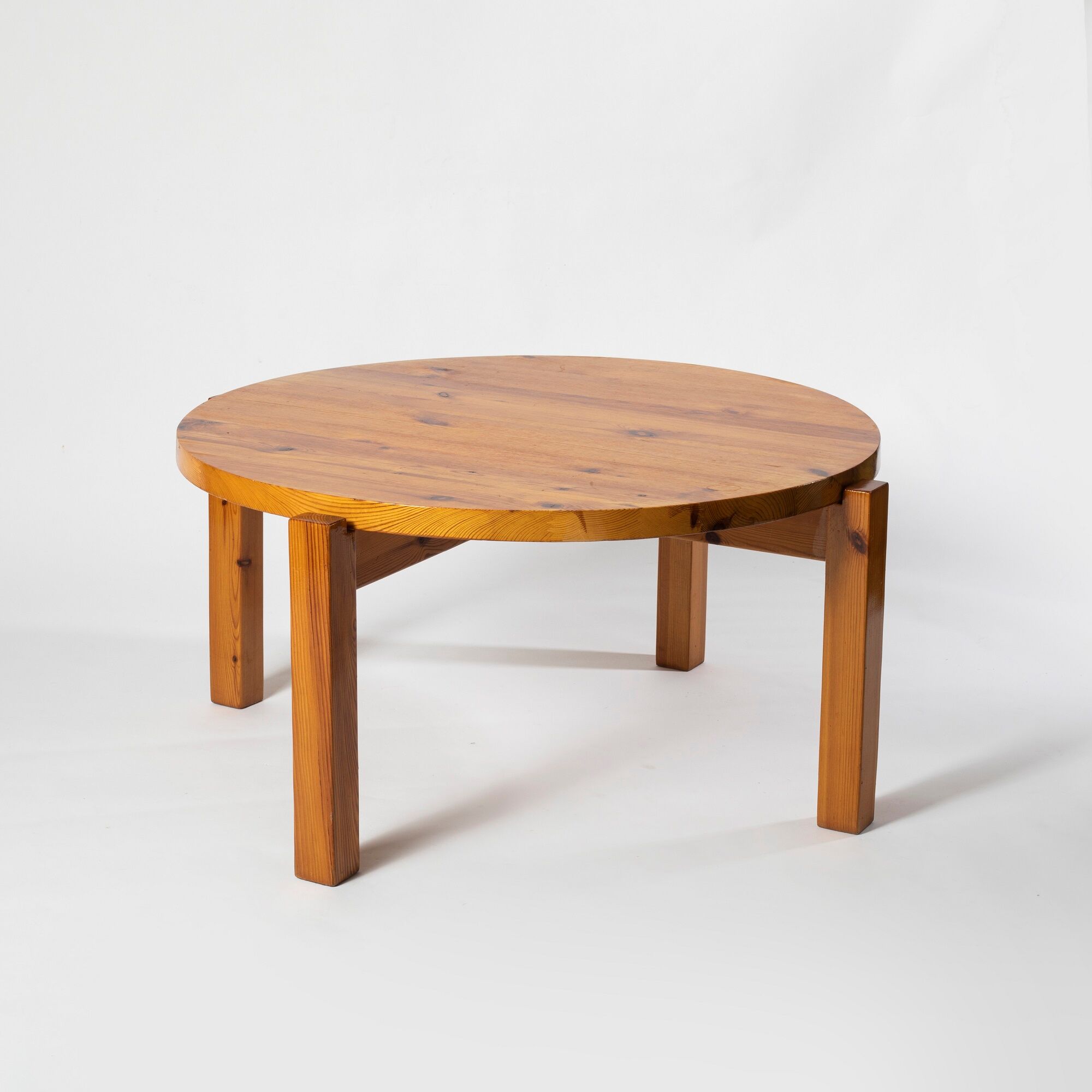 Simple pine coffe table, Sweden, 1970s