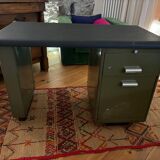 Metal military desk