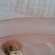 Powder pink Art Deco pendant light