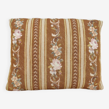 Vintage pink cushion
