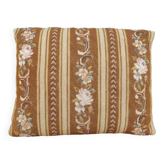 Vintage pink cushion