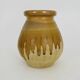 Vintage Provence glazed terracotta Biot jar with glazed neck. 20th century