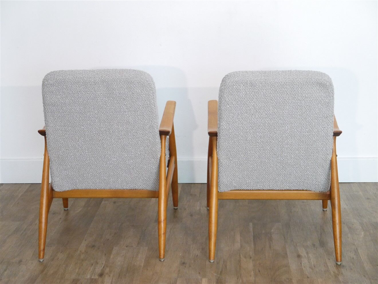 Paire de fauteuils vintage scandinave 1960