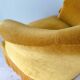 Vintage ochre armchair