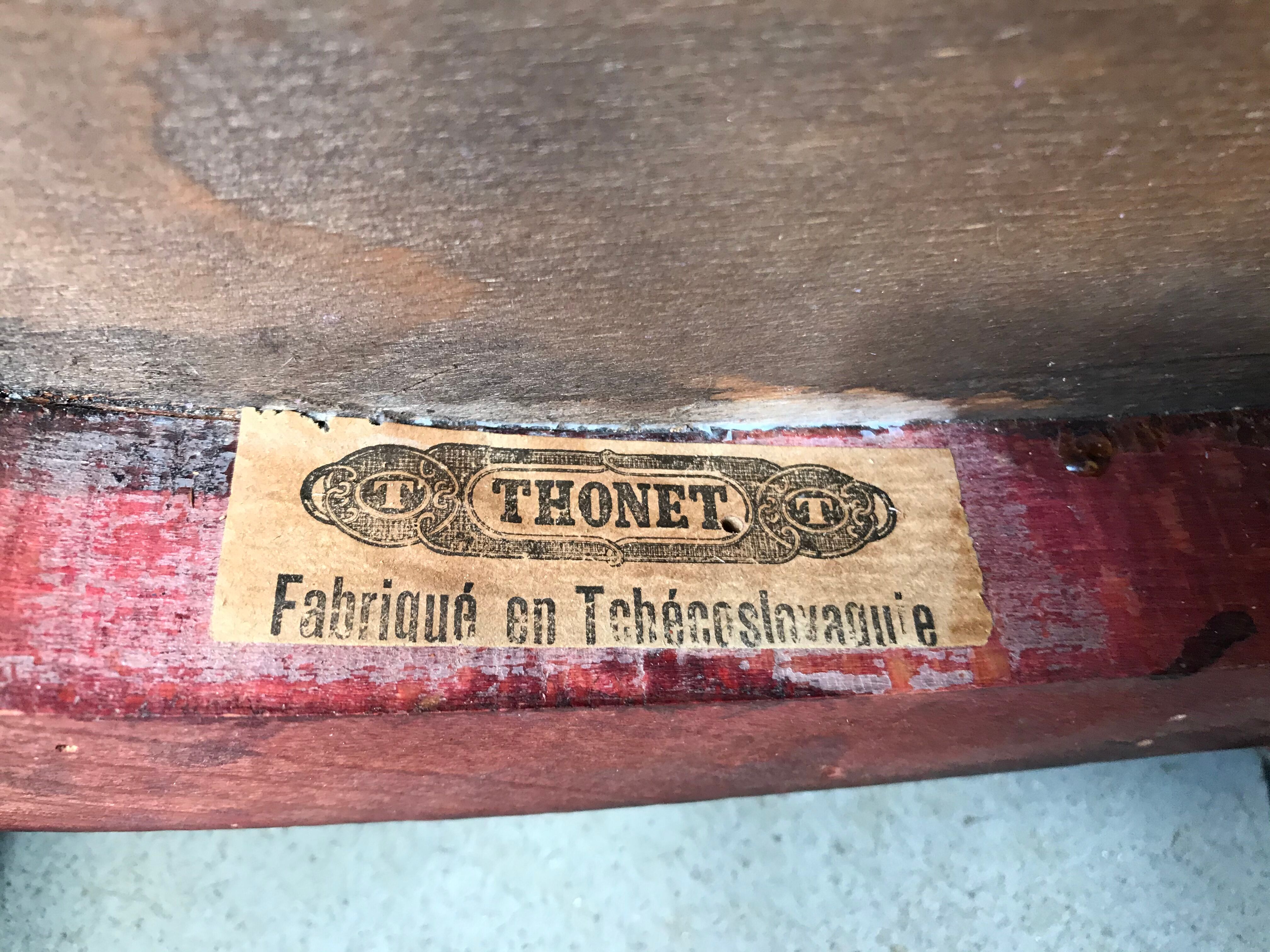 Pair of Thonet chairs