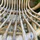 Rattan armchair for vintage children