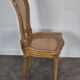 Pair of caned chairs in Louis XVI style