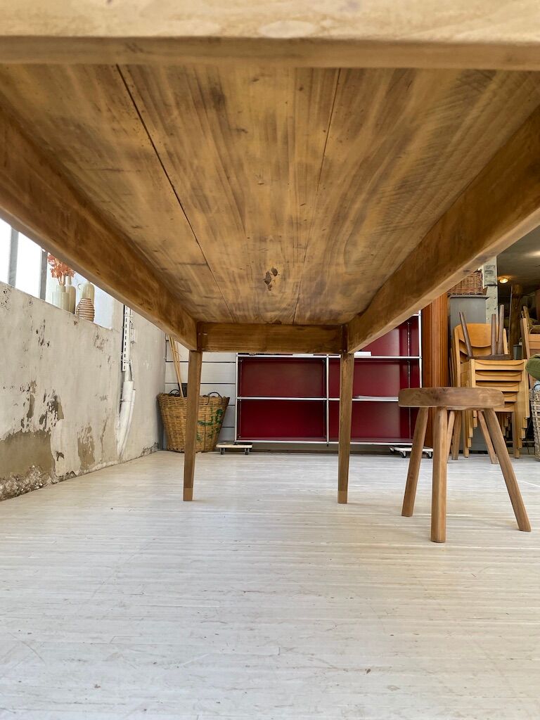 Oak and pine farm table 2m