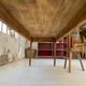 Oak and pine farm table 2m