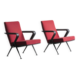Set of 2 'Repose' easy chairs by Friso Kramer
