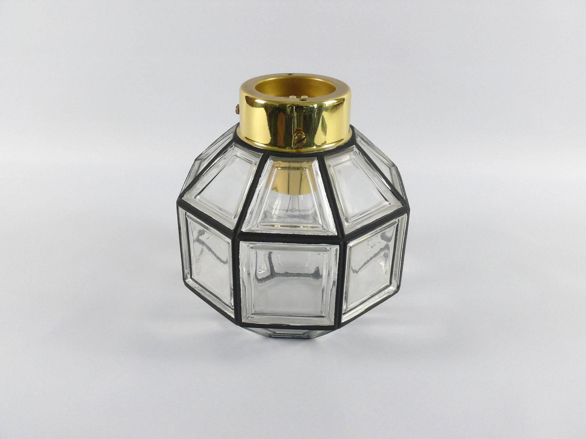 Hans-Agne Jakobsson ceiling lamp/wall light for Glashütte Limburg, 1970s, pendant, ceiling light