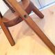 Wooden tripod stool / vintage 60s-70s