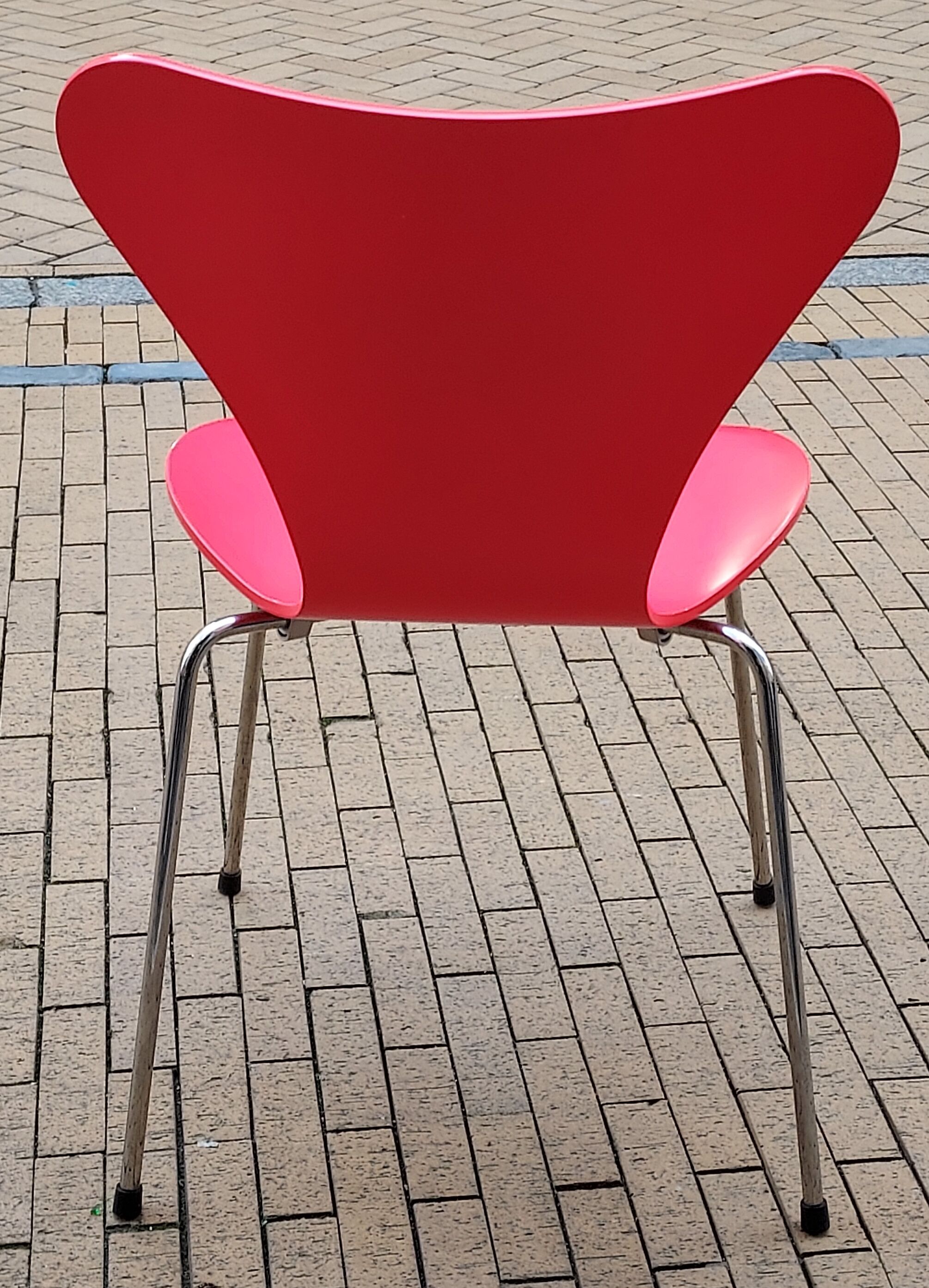 Chaise série 7 Butterfly d'Arne Jacobsen pour Fritz Hansen