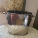 Silver metal bottle cooler