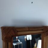 Bamboo/rattan mirror